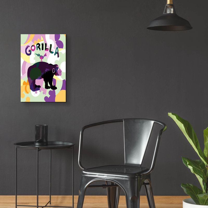 «Gorilla» par Holly McGee, H 24 po x l 16 po x P 0,2 po