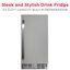 Frigidaire Gallery 3.0 cu. ft. Frost-Free Built-In Refrigerator, Stainless Steel