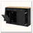 Kitchen Sideboard with Hidden Trash Cabinet, Spice Rack, and Adjustable Shelves-1455765092
