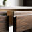 Walnut Rectangular Solid Wood Writing desk with drawers desk-1098519647