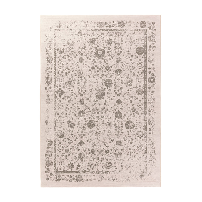 Tapis taupe area Florentia, Rectangle 2 pi x 3 pi 11 po