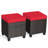 Wicker Outdoor Ottoman