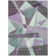 Machine Washable Indoor/Outdoor Claudian ACN1612 Purple Rug