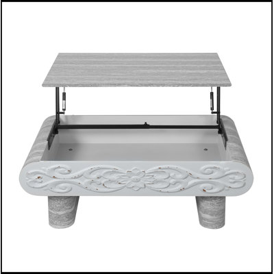 Plateau relevable avec rangement caché Frederica