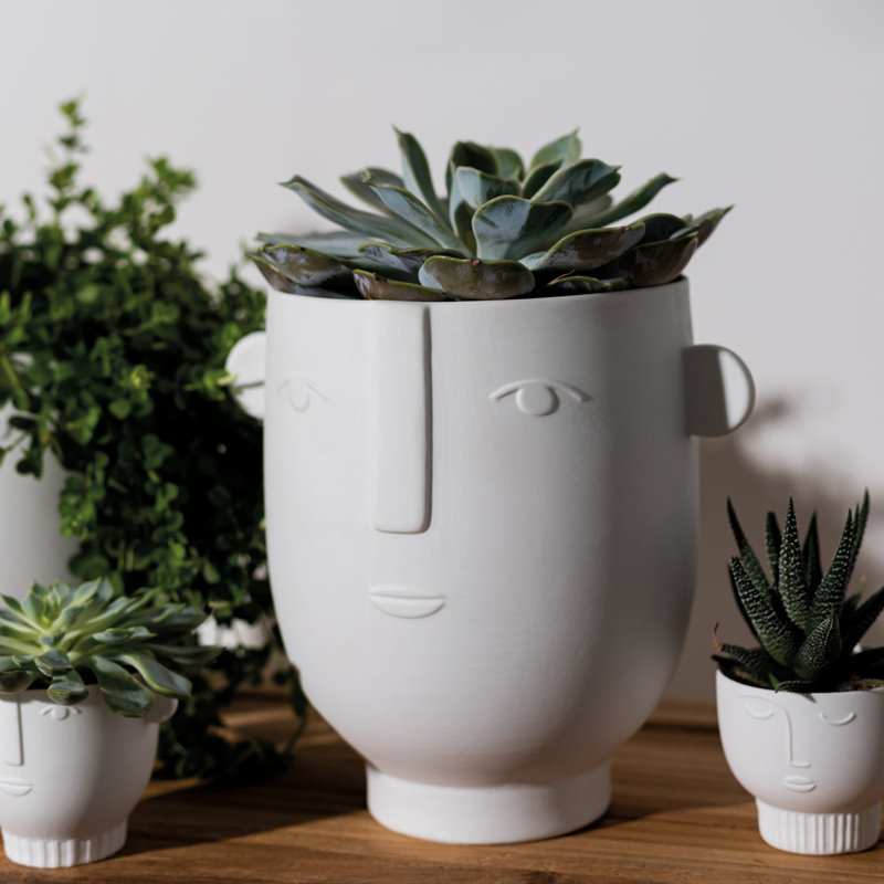 Natural Forms Flower Pot - Flora - 7.7"