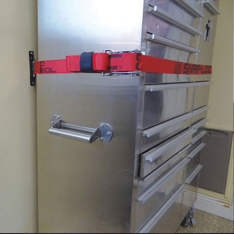E-strap Foot Ratchet with Storage Fastener