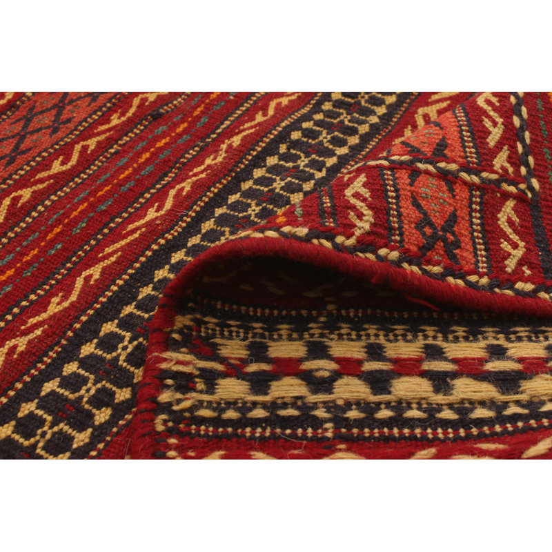 One-of-a-Kind 3'4" X 5'0" New Age Wool Area Rug in