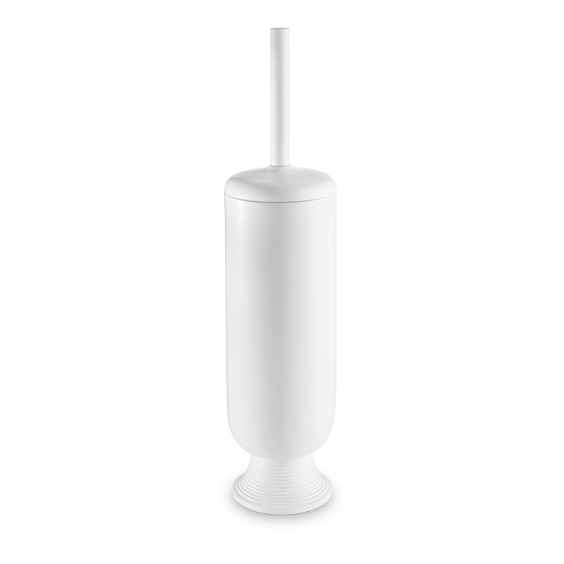 Harb Free-Standing Toilet Brush and Holder, White