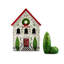 Holly Village Illuminated Ceramic Cottage