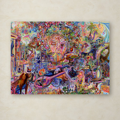 « daydream », reproduction sur toile tendue