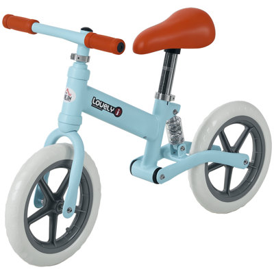 HOMCOM 12" Kids Balance Bike No Pedal Bicycle EVA Tyre 2-5 Years