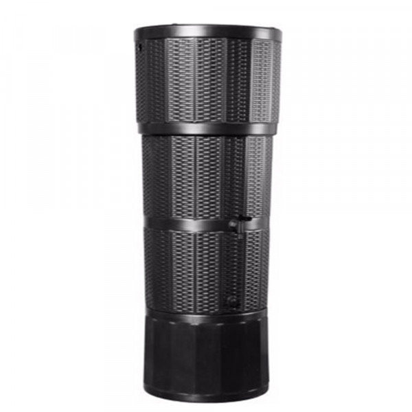 Original Organics Polypropylene Rain Barrel, Black