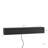 Modern Floating Tv Stand, High Gloss Black Mdf With Led Lights For Living Room