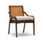 Delray Leather Arm Chair-1748792261