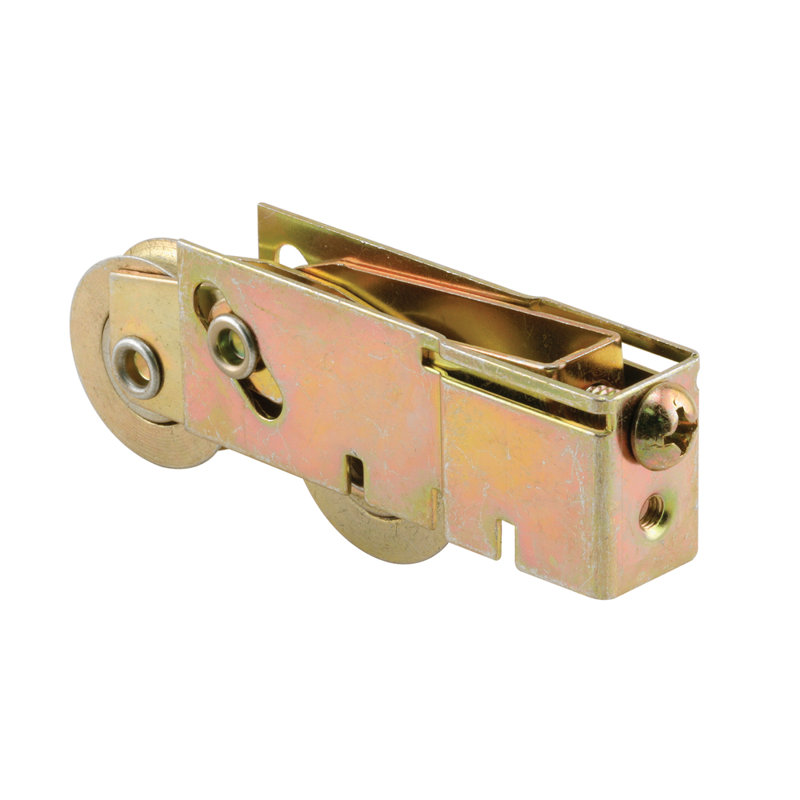 1-1/4 In., Steel Ball Bearing, Plain Back Tandem Roller