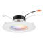 Retrobasics Retrofit Smart Downlight, Switchable 2700k - 5000k, Rgbw Colour Changing, Matte White, 5 Or 6 Inch, 4 Pack
