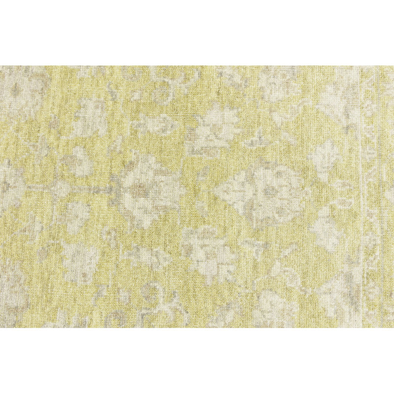 Tapis oriental floral Elandus, Rectangle 4 pi 11 po x 7 pi 11 po