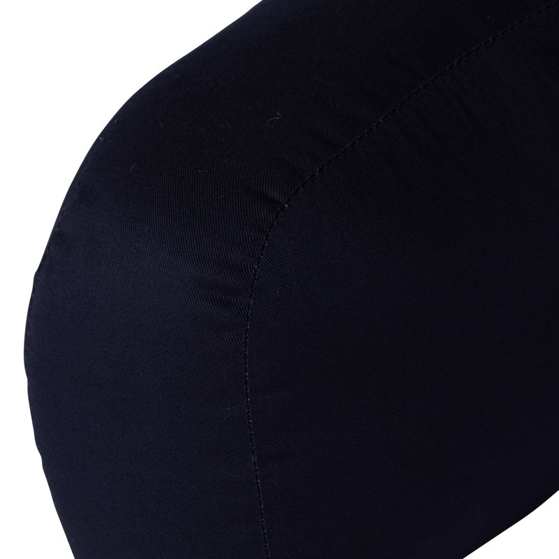 Hyatt Cotton Bedrest Pillow, Navy