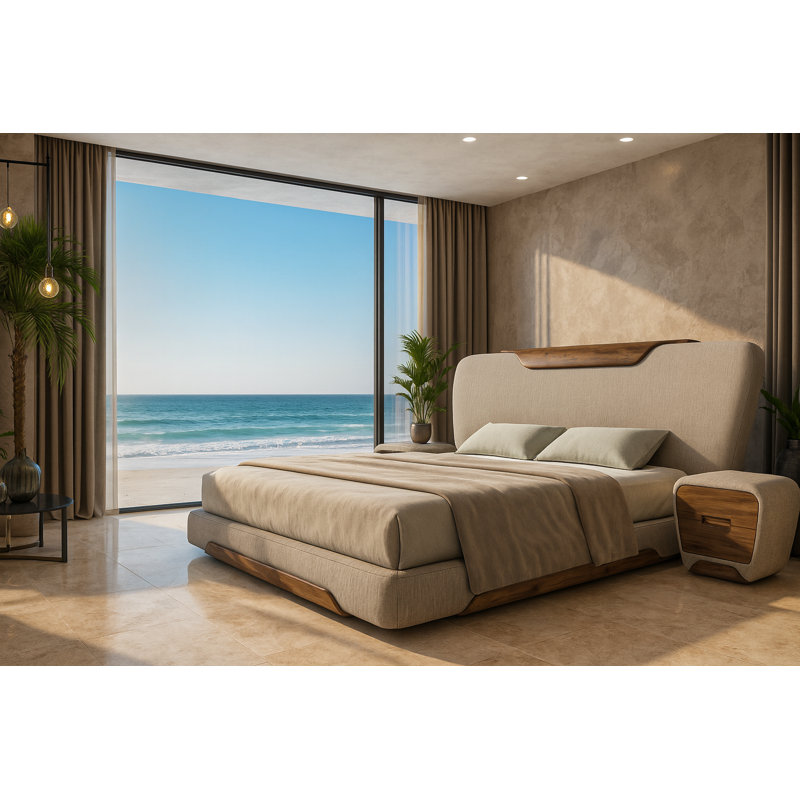 Upholstered King Bed