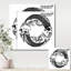 Poisson koi chinois dans un style chinois III - Impression sur toile-59282085-59523759