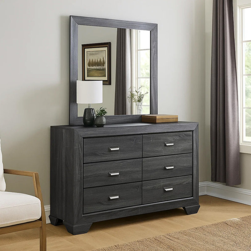 Commode double 6 tiroirs Betta