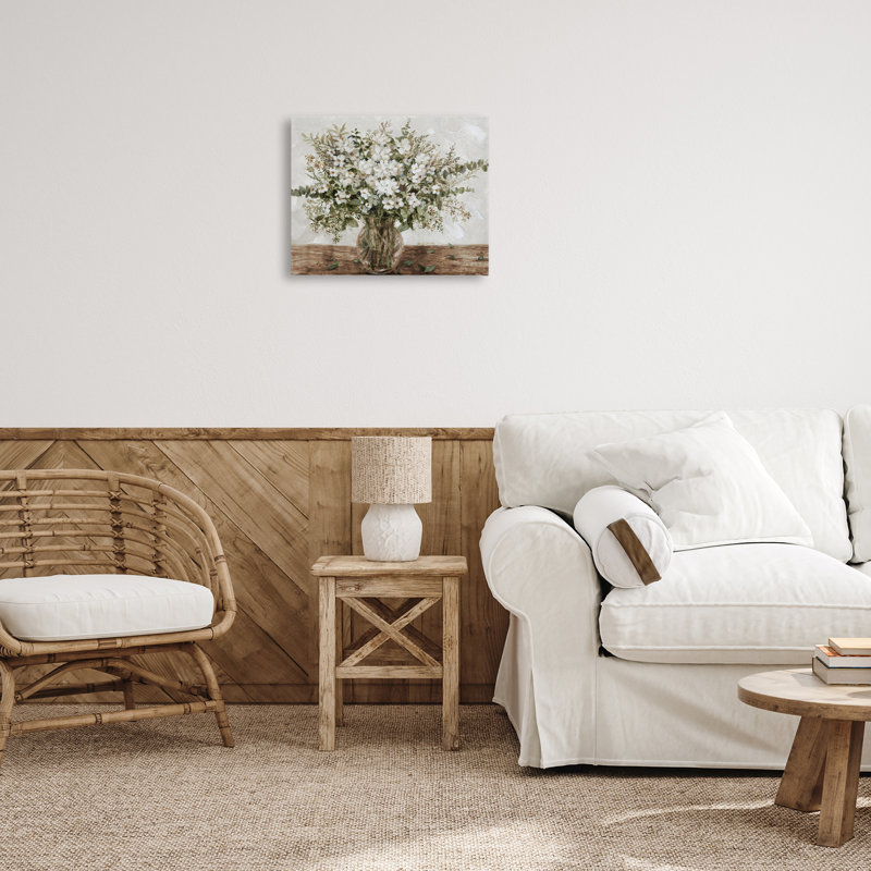 Art mural sur toile Romance in Bloom, design par Lanie Loreth, H 16 po x l 20 po