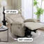 Ergonomic Faux Leather Leisure Single Recliner-1838402996