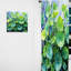 Lamyah Green Realistic Charm I - Rideau en velours tropical - obscurcissant - 1 panneau-481845326