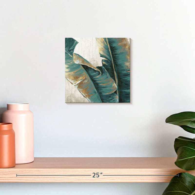 Harnek Rustic Banana Leaf, 10" H x 10" W