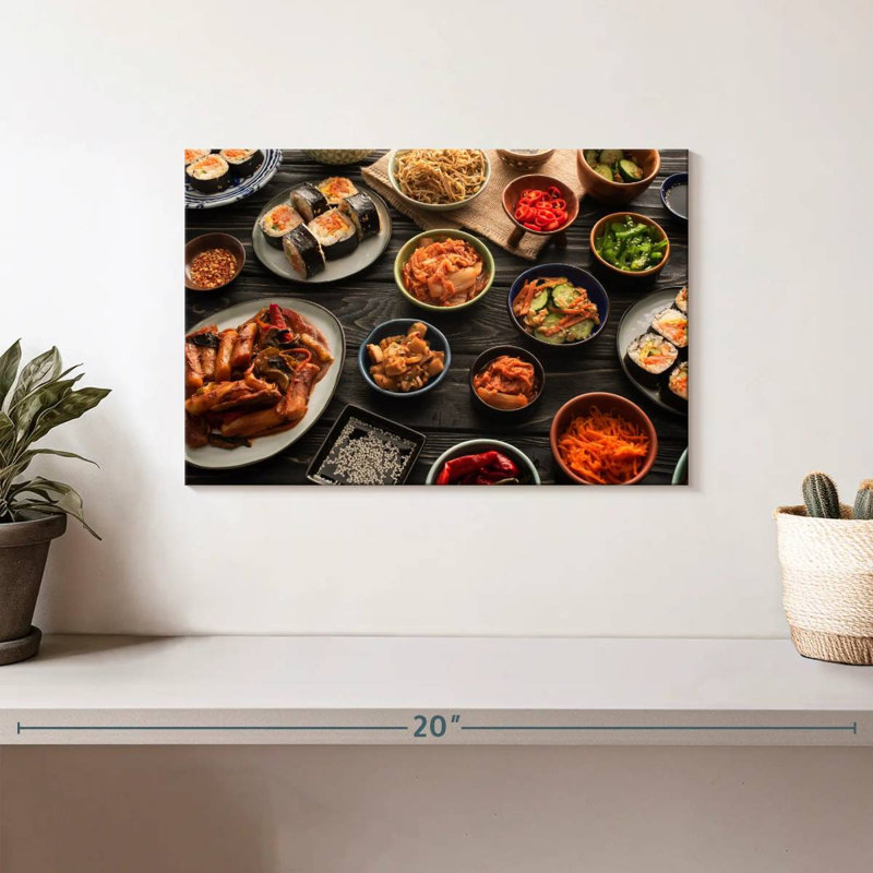 Cuisine coréenne Yarlin, H 8 po x l 12 po