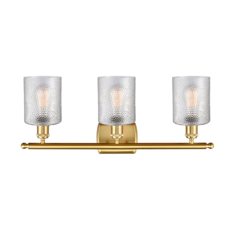 Leilani 3 - Light Dimmable Vanity Light, Satin Gold