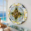 Horloge murale 24 po surdimensionnée pour le salon-88489470