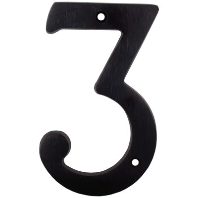 4" Heavy-Duty House Number
