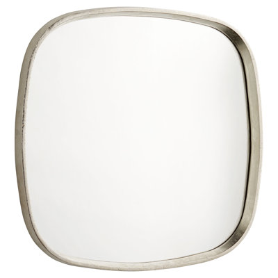 Kalmia Square Metal Beveled Mirror