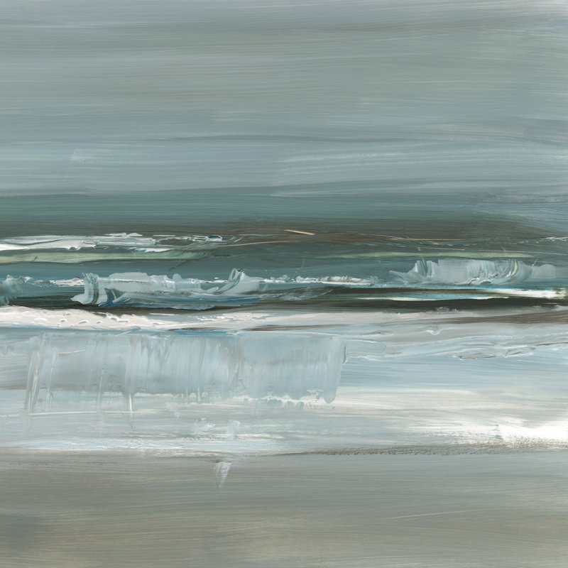 Salt Mist II 1 Piece Wrapped Canvas Wall Art, 30 cm H x 30 cm W