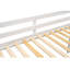 Lit mezzanine bas en bois avec échelle-291033159