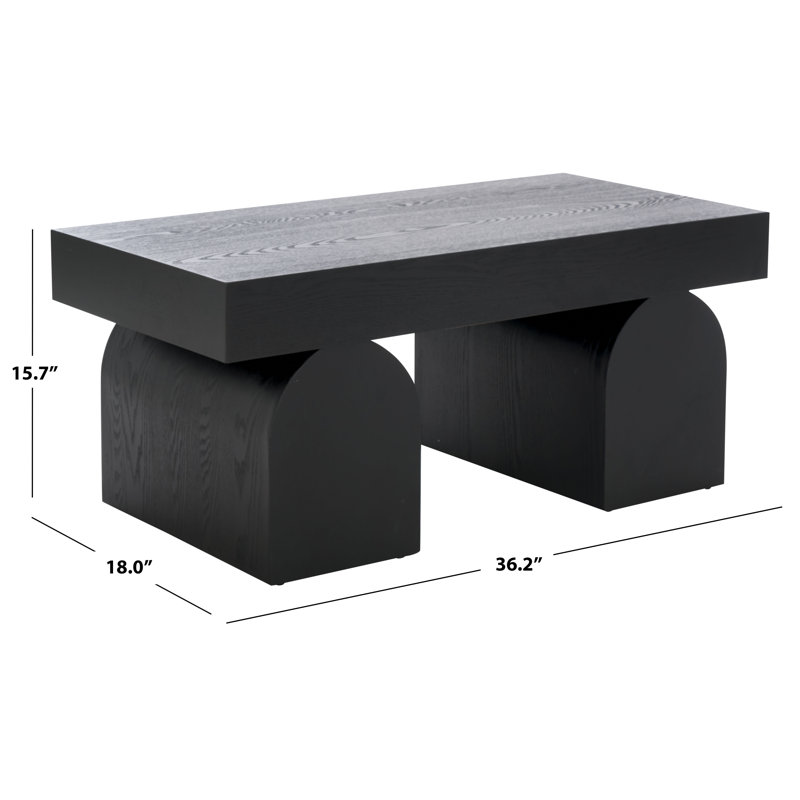 Okashu Single Coffee Table, Black