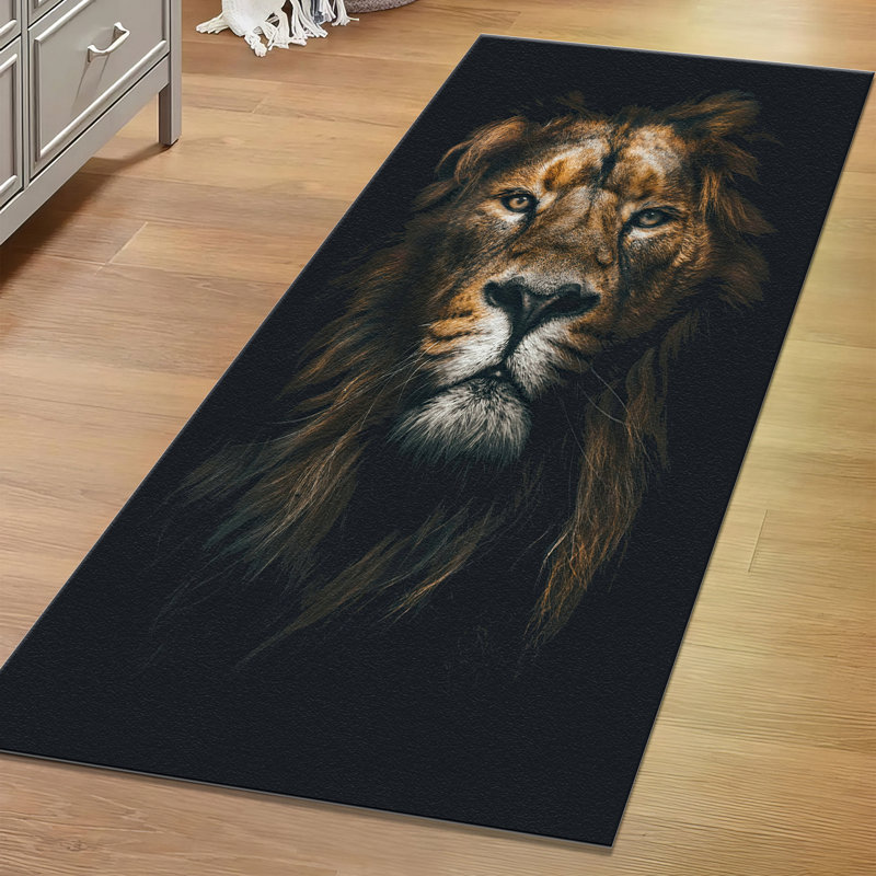 Floral Elegance Non Woven Soft Type Printed Rug Featuring Vibrant Colors and Intricate Design for a Stylish Home Decor Addition