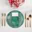 Serviettes de table en satin de coton Agate-50817696