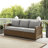 80.5'' Wide Metal Patio Sofa with Cushions-1139396268-1139360167