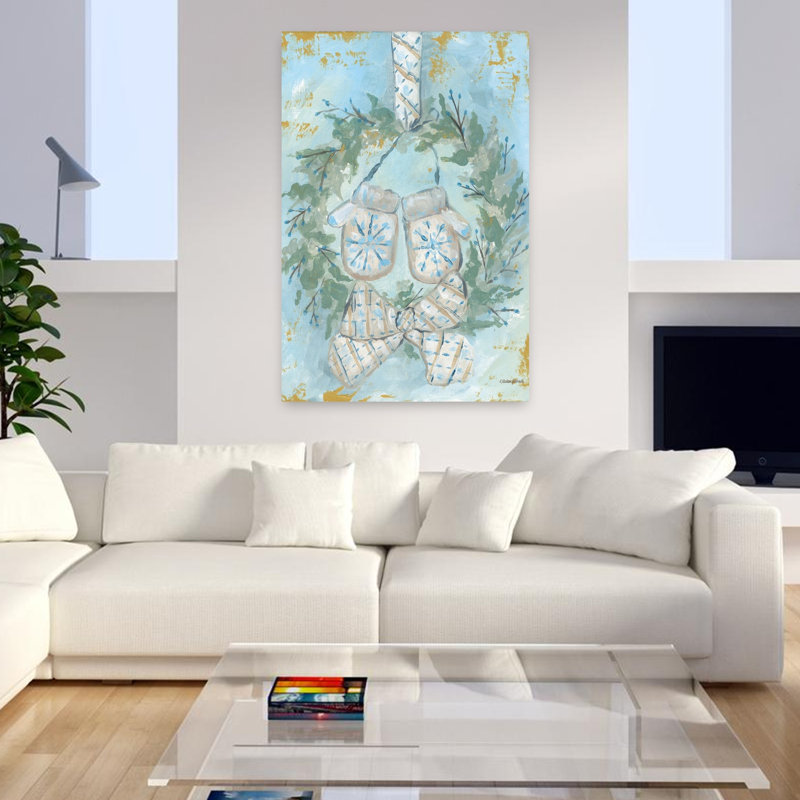 Art contemporain douillet, H 48 po x l 32 po