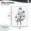 Girafe avec des fleurs en fleurs, estampe numérique, design par Cecilia Battaini-1201049665-1201049669