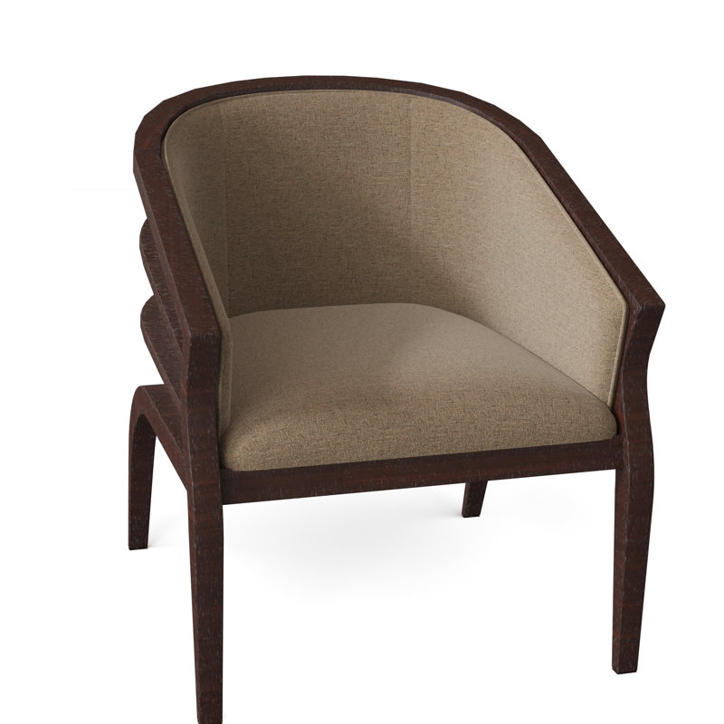 Lynnhaven Armchair, Espresso, Linen (3155 72)