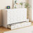 Queen Size Murphy Bed With Large Drawers And Premium Mattress, Ideal For Comfortable Sleep And Space-Saving Solution.