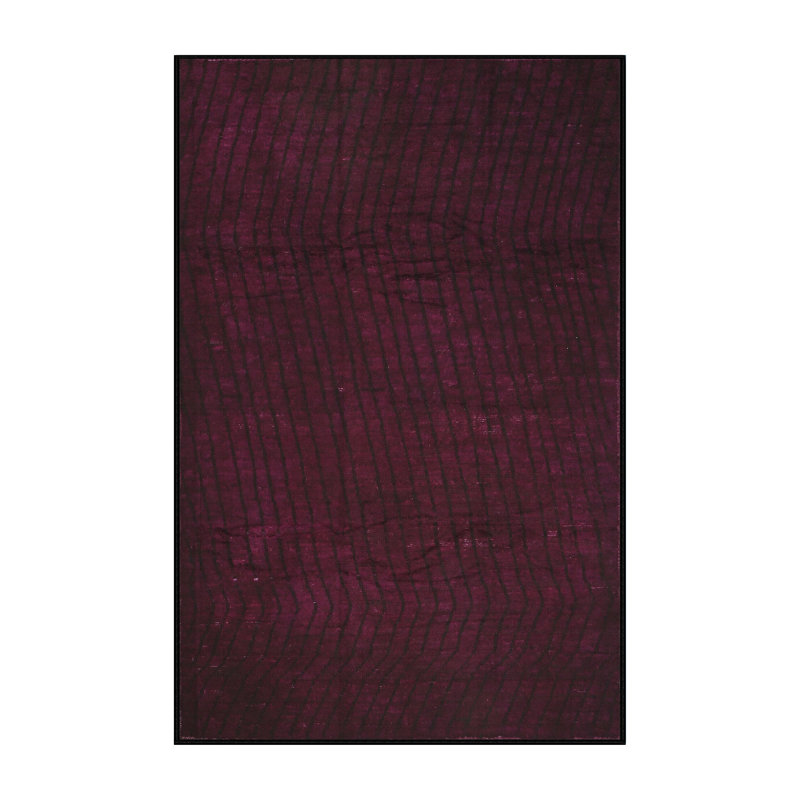 Tapis contemporain mauve, Rectangle 2 pi x 3 pi
