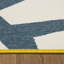 Tapis intérieur / extérieur à motif géométrique abstrait moderne Mapa-439383378