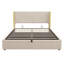 Upholstered Ottoman Storage Bed-1301118178