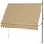 Auvent rétractable manuel avec support Outsunny-1453259620-1453259621