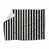 Black/White Striped sélectionné