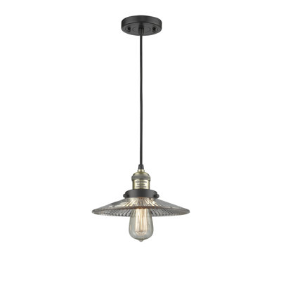 Luminaire suspendu conique 1 lumière Miramontes